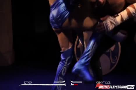 Mortal Kombat уже не тот и Китану просто отодрали на поединке #1
